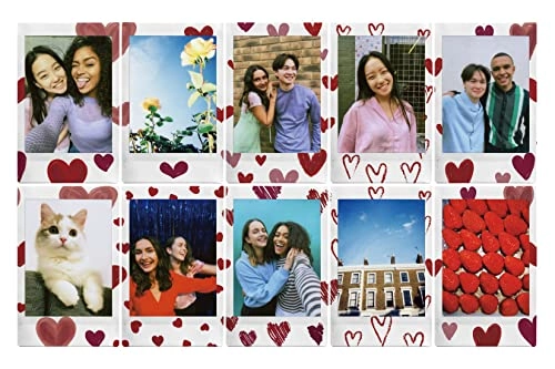 Mini Heart Sketch Photo Film - 30 Shot Pack 5.4 cm x 8.6 cm
