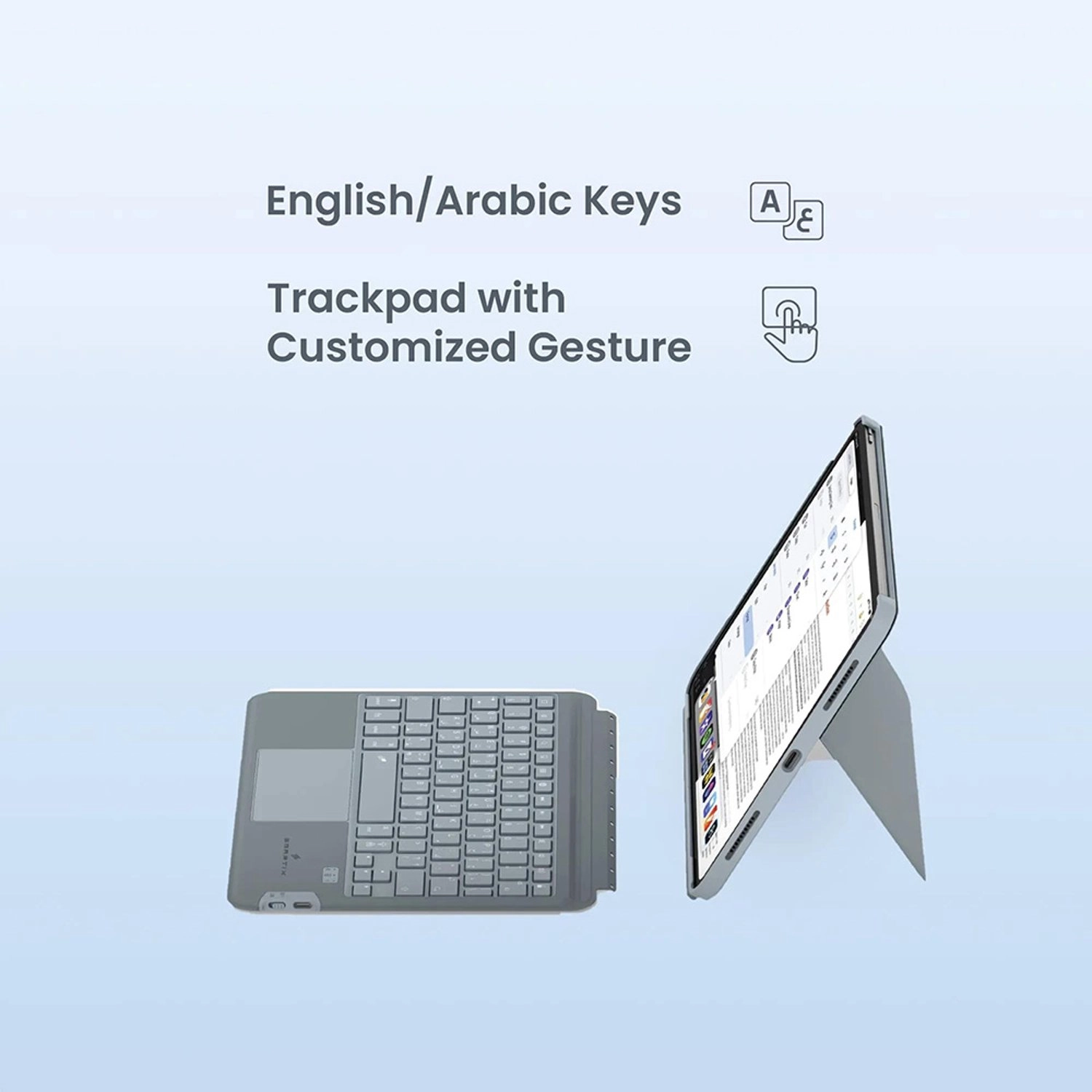 ACIPD106GN PROKEY1 for iPad Air 13Inch /Pro 12.9Inch