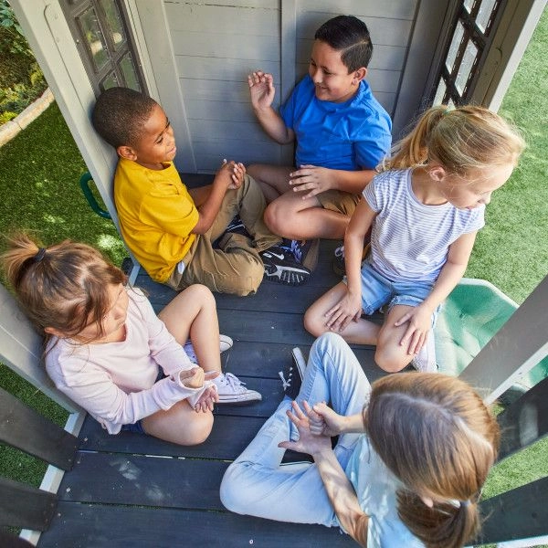 Boulder Bluff - 2-In-1 Wooden Swing Set