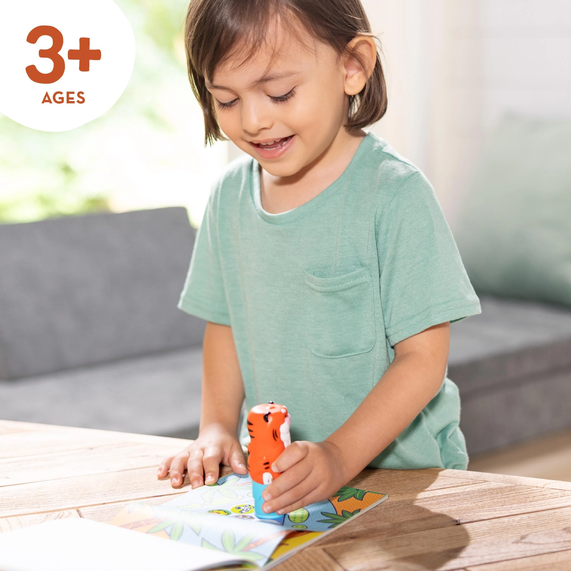 Sticker Wow! Stamper - Tiger + Mini Activity Pad - 24 pages
