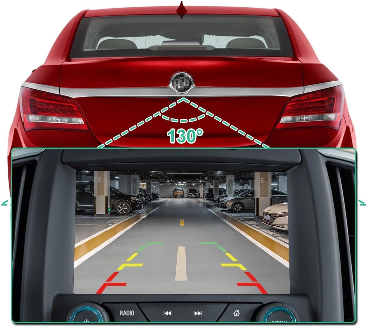 Rear View Backup Camera - Night Vision