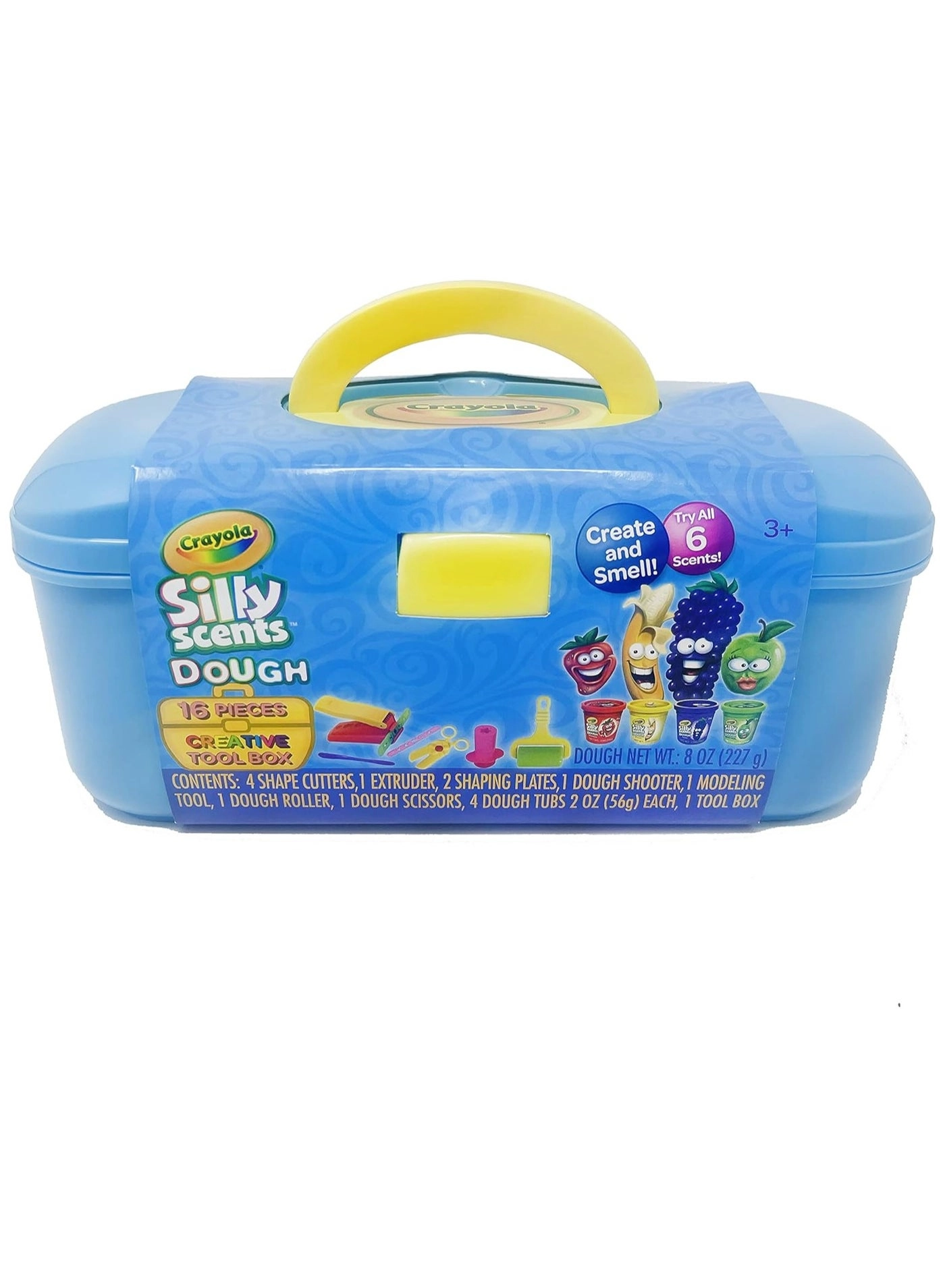 Crayola Silly Scents Tool Box - Scented Playdough Set 3+ years