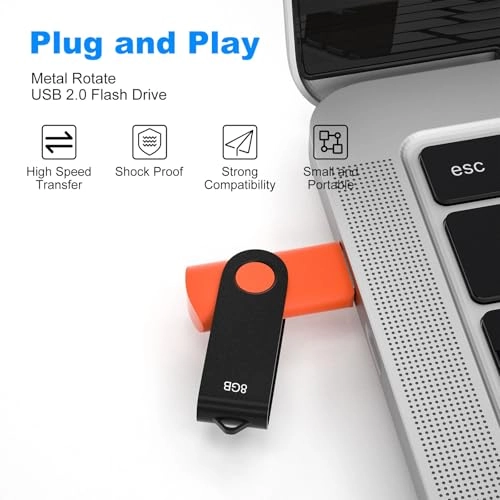 USB Flash Drive - USB 2.0 Pack 8GB