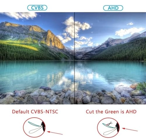 Rear View Camera - Night vision Wire AHD 720P