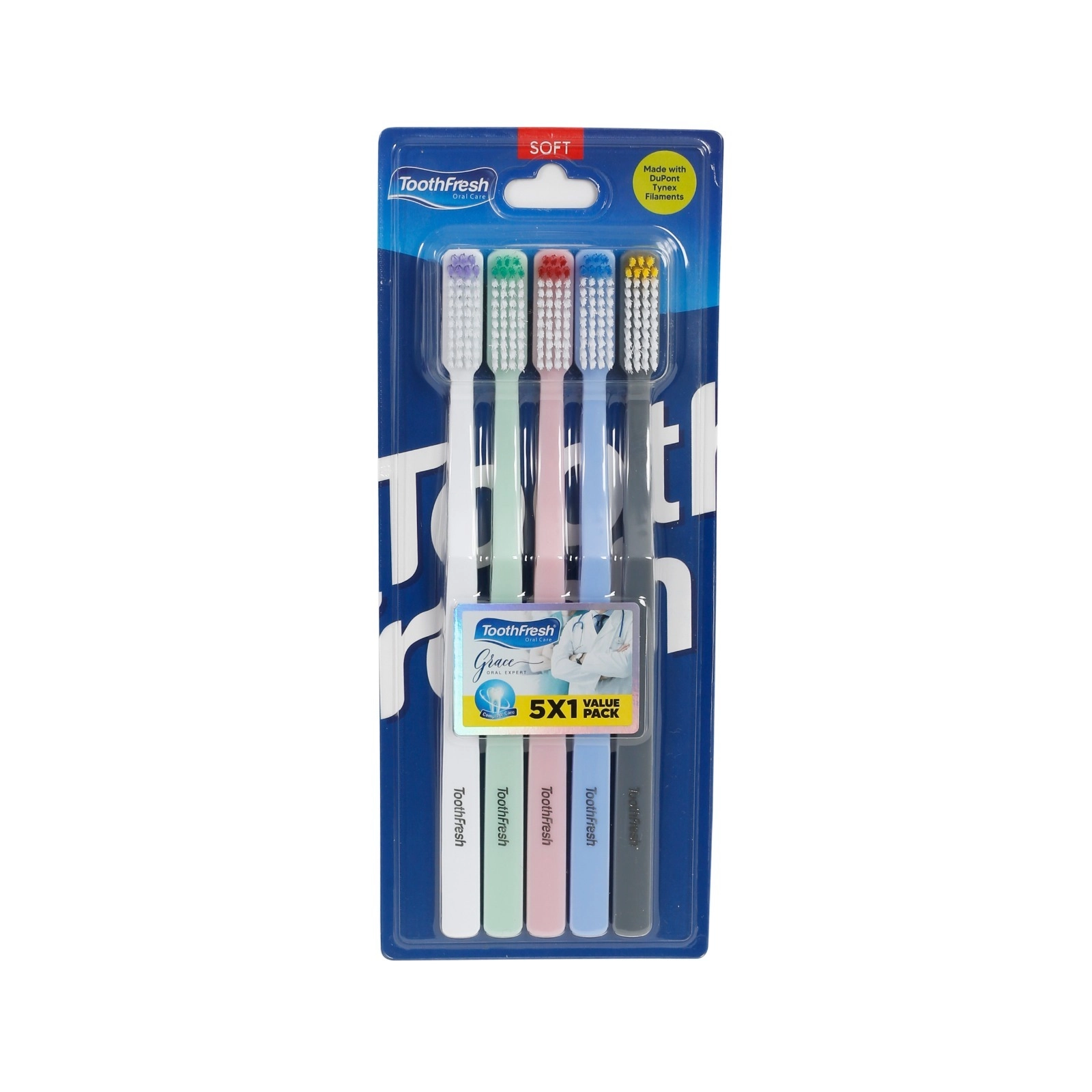 TOOTHFRESH Graze - Soft 5-Piece Pack