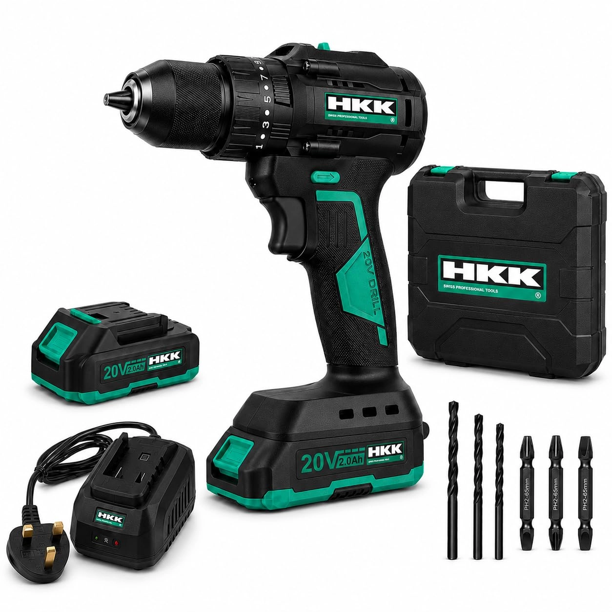 HKK Cordless Brushless Drill - 2.0Ah