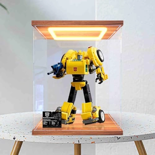 LEGO ICONS Display Case (10338) - for Che-wbacca Walnut Backlight Model