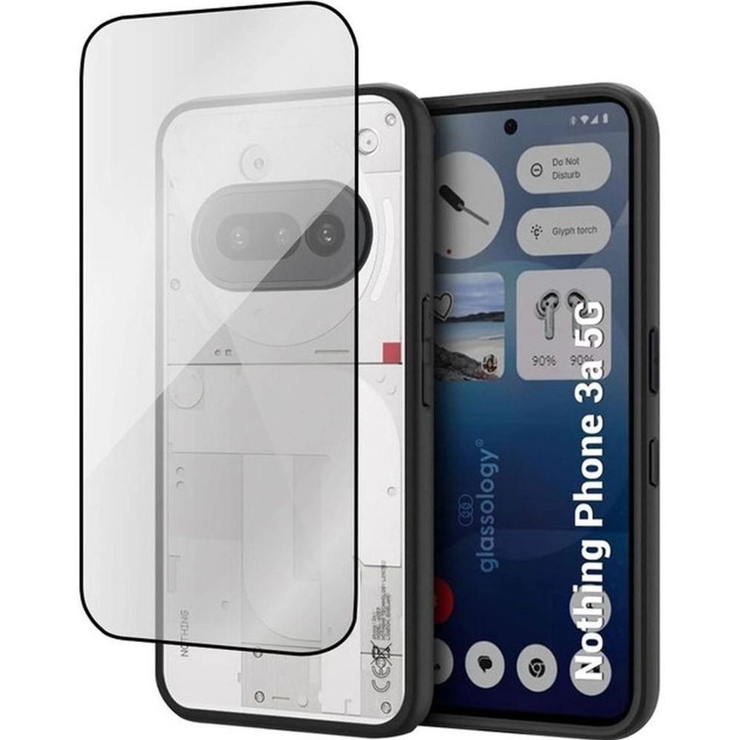 glassology Clear Case for Nothing Phone (3a)