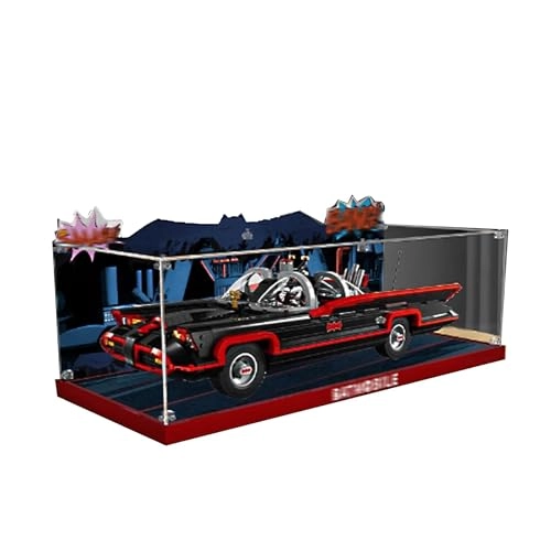 Acrylic Display Case - 50 x 30 x 20 cm Compatible with 76328