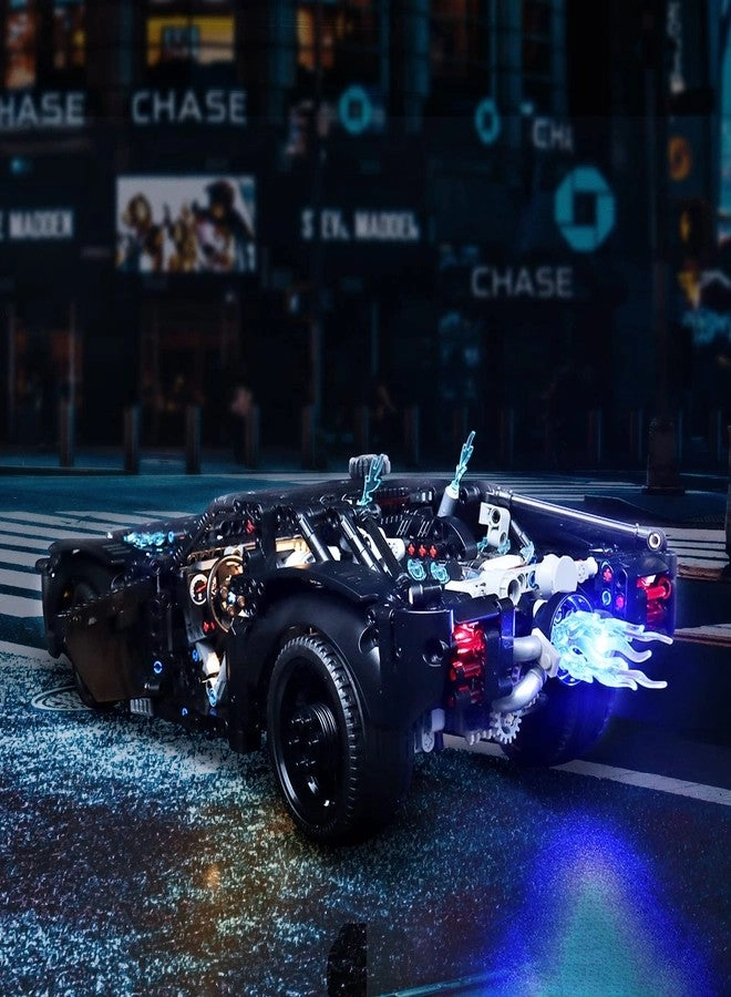 LED Light Kit Compatible with Lego Technic The Batmobile (42127)