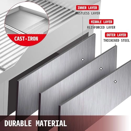 Commercial Electric Griddle - dual 728x400 mm