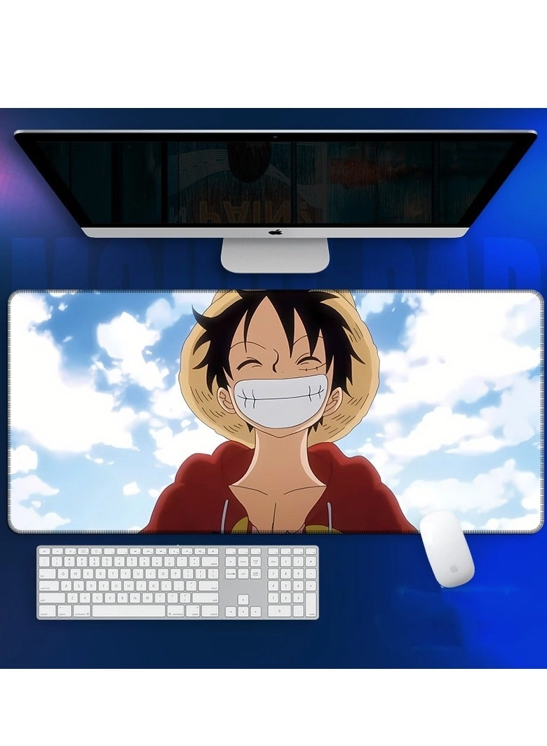 QZ Luffy1 Natural Rubber Gaming Mouse Pad - 80x30 cm