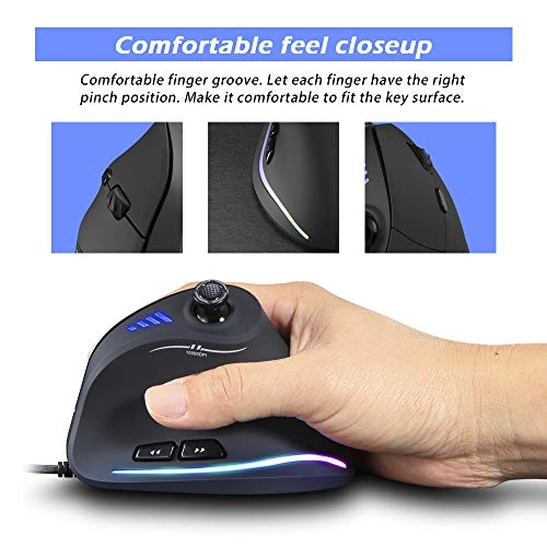 C-18 Vertical Gaming Mouse - Wired