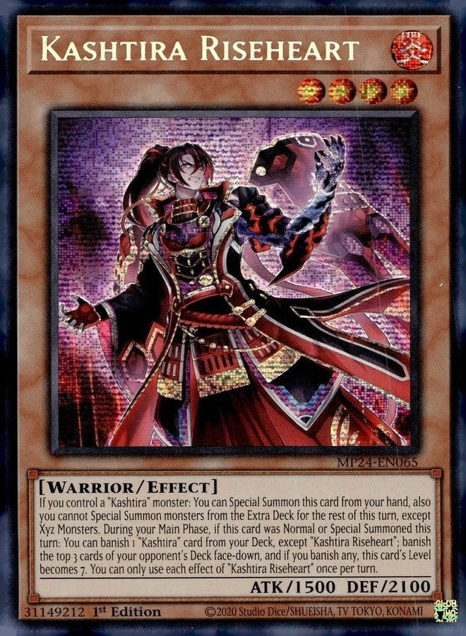 Yu-Gi-Oh! Kashtira Riseheart - MP24-EN065 - 1st Edition