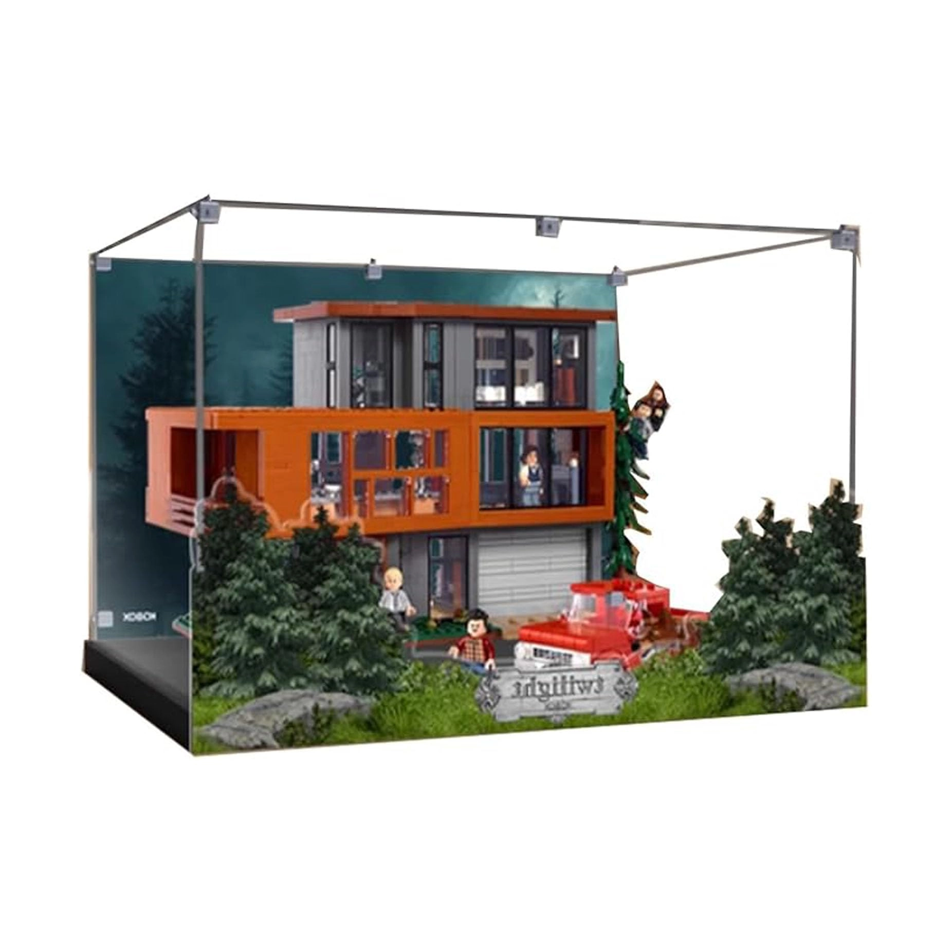 Acrylic Display Box for LEGO 21354 Mansion