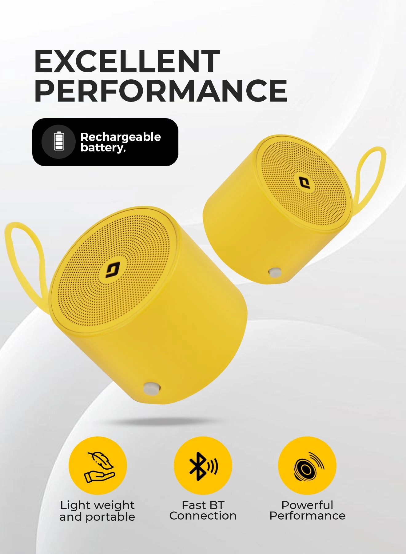 GMS11195 - Mini Portable Bluetooth Speaker