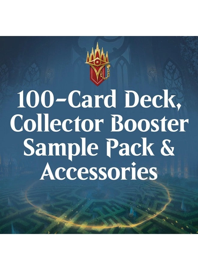 Murders at Karlov Manor Commander Deck - Deadly Disguise - 100-Card Deck + Collector Booster Sample Pack - 2-Card