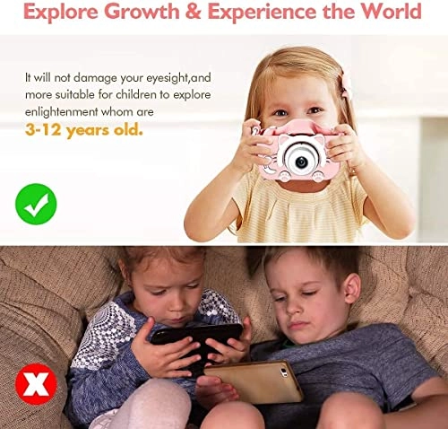 Upgrade Kids Selfie Camera - 20MP 1080p