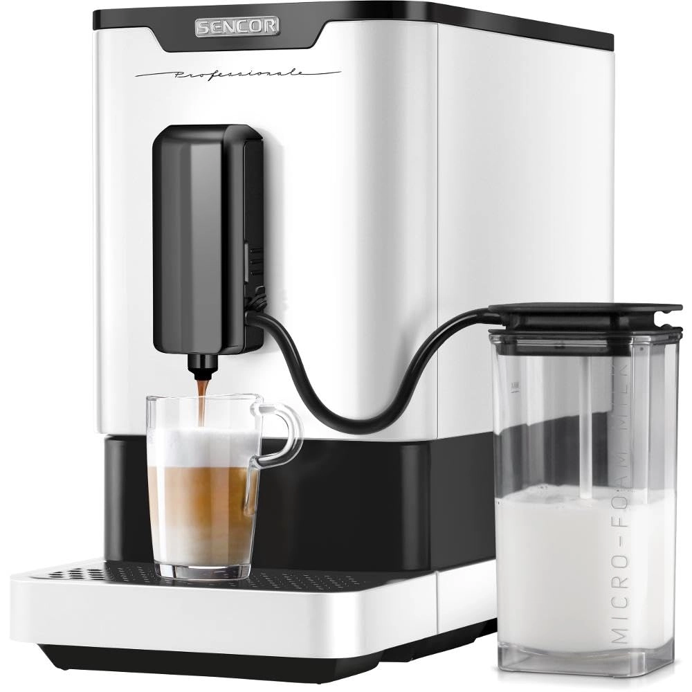 Sencor SES 9210 - Integrated Coffee Grinder Milk Frother