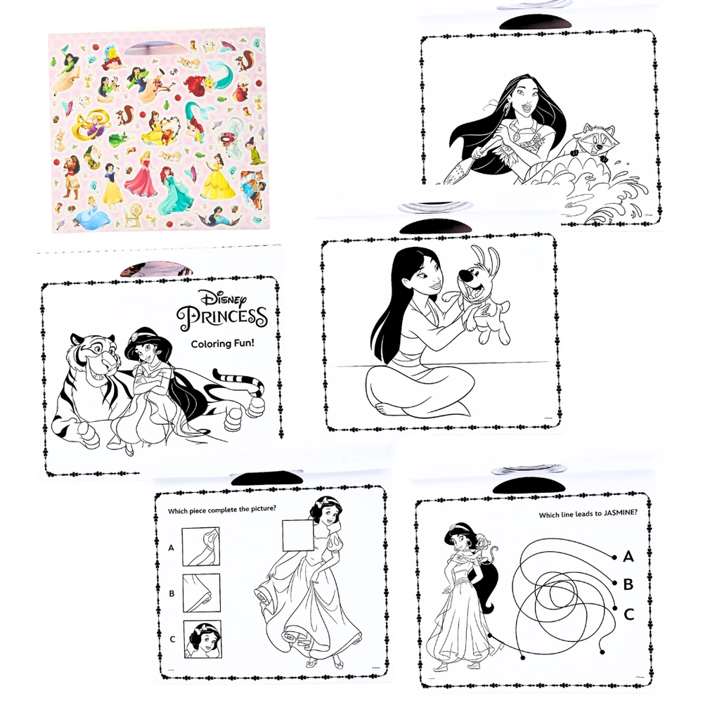 Princess Activity Sticker Book 35 pages 70 pcs