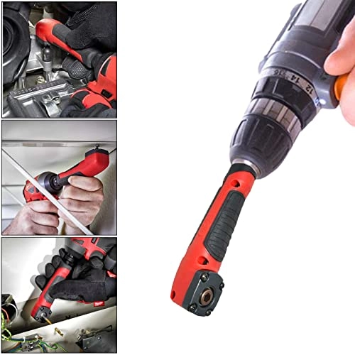 Right Angle Drill Attachment - 90 Degree Red