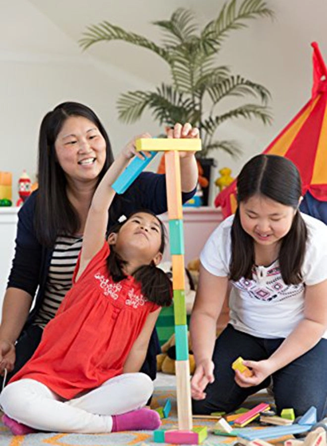 Magnetic Wooden Block - 14 pcs