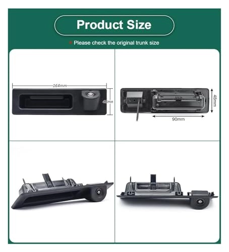 Rear View Camera Fisheye - Night vision Wired 1080P