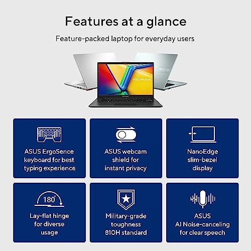 Vivobook Go 14 E1404GA-NK039W - 14'' Core i3-N305 8GB DDR4 256GB SSD