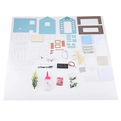 Miniature Wooden House - LED Light DIY