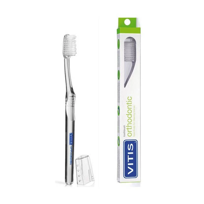 Vitis Orthodontic Toothbrush - medium soft