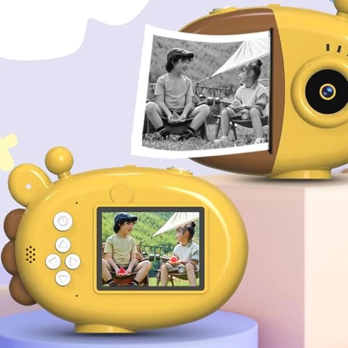 Instant Print Camera for Kids - LCD Screen Video Recording