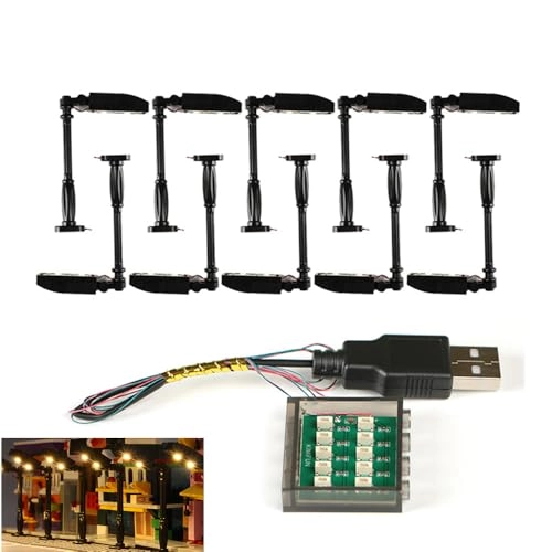 Building Block Street Lights (2039 11062) - LED White Light