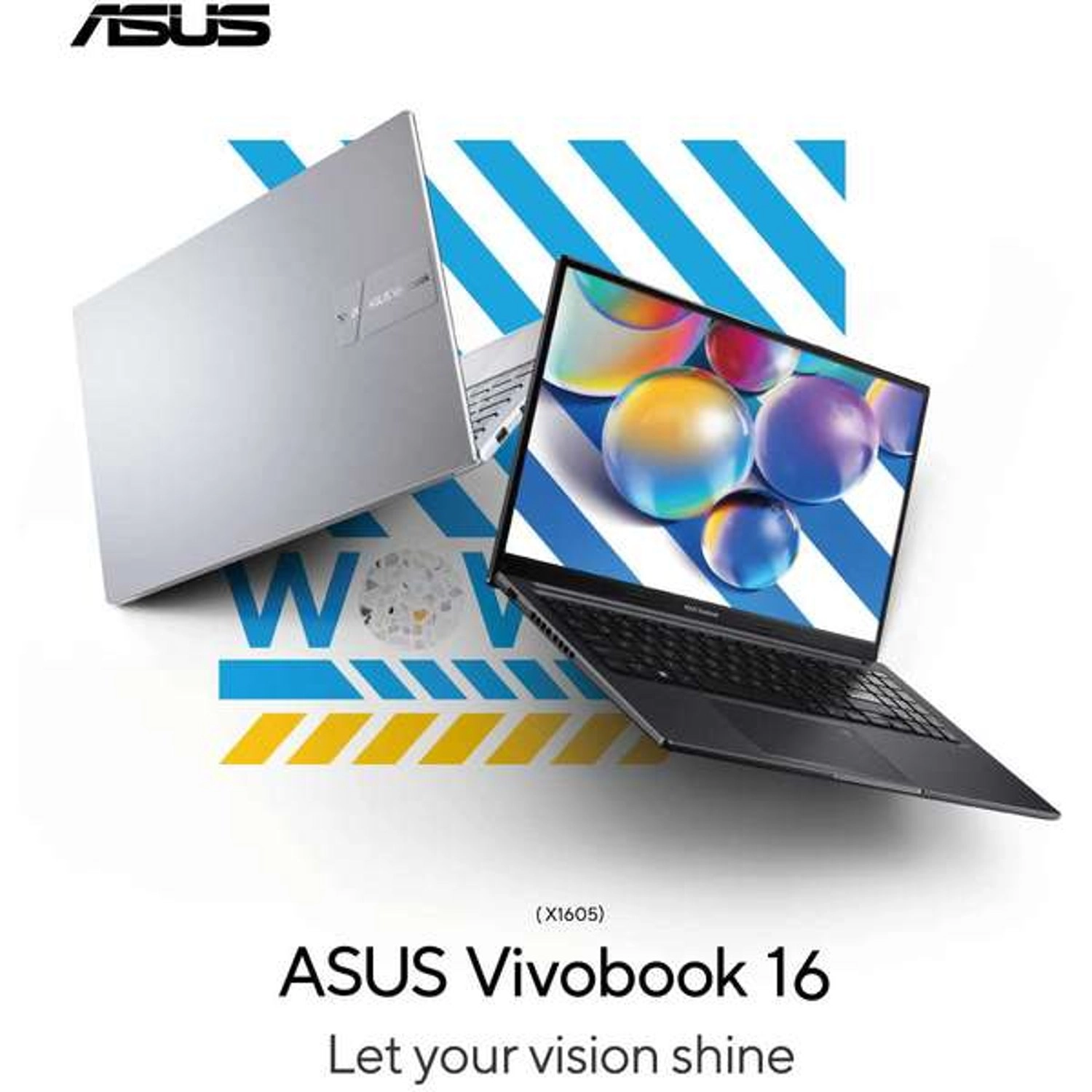 Vivobook 16 X1605ZA-MB252W - 16'' Core i5-12500H 8GB 512GB SSD