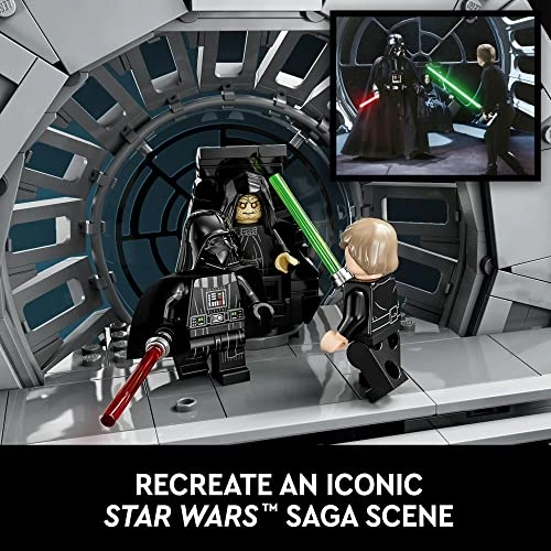 Star Wars Emperor's Throne Room Diorama (75352) - 40th Anniversary Luke Skywalker and Darth Vader Minifigures