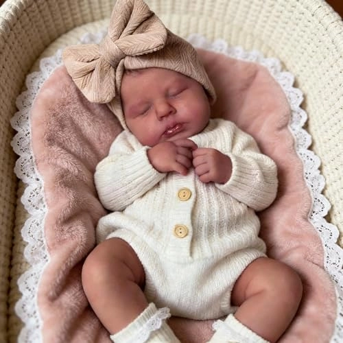 LOULOU Reborn Baby Doll - 20 Inch Vinyl Girl Ages 3+