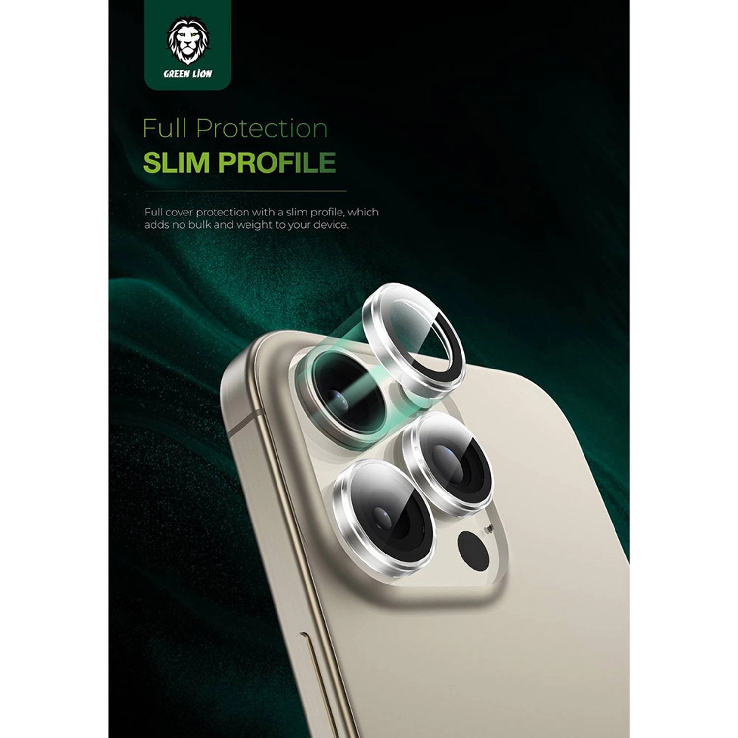 HD Tempered Glass Camera Lens Protector for iPhone 16 Pro / iPhone 16 Pro Max