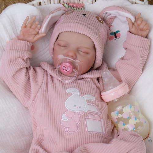 Reborn Baby Doll - 18-Inch Silicone Ages 3+