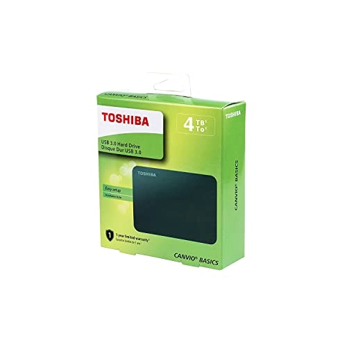 Canvio Basics - 4TB 5400 RPM 2.5 Inches HDD