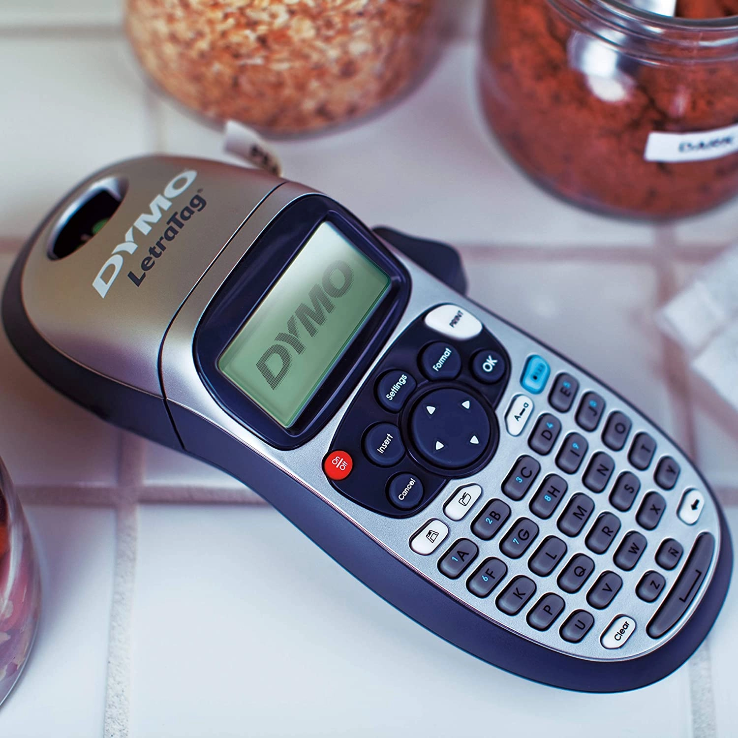 LetraTag LT-100H - Handheld Silver