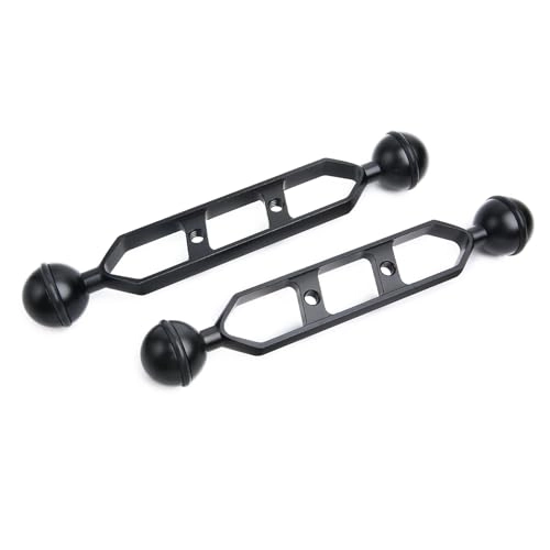 Double Ball Aluminum Alloy Extension Arm - 1" Ball Head Connector 2pack