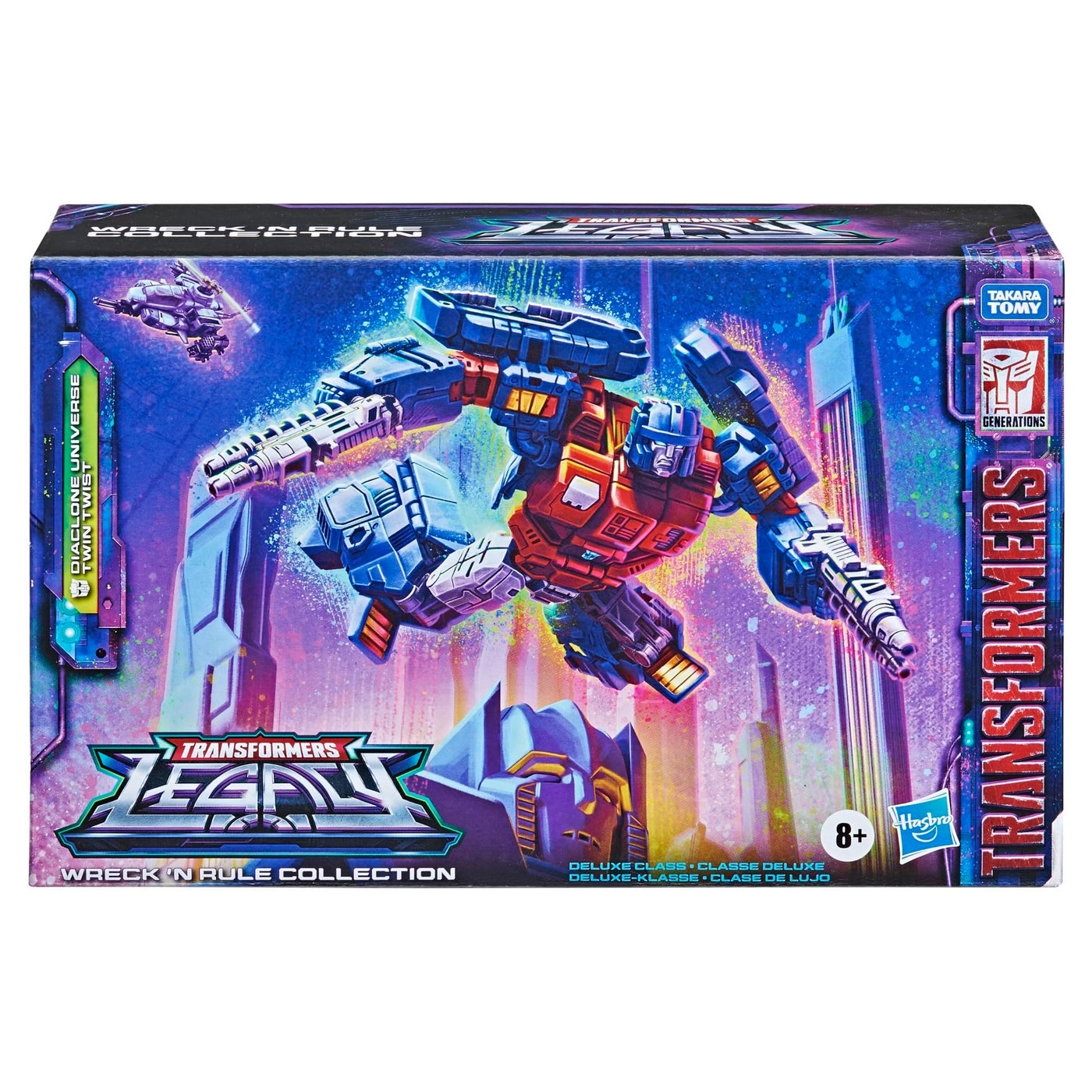 Generations Legacy Wreck ‘N Rule Collection Diaclone Universe Twin Twist - 18 steps