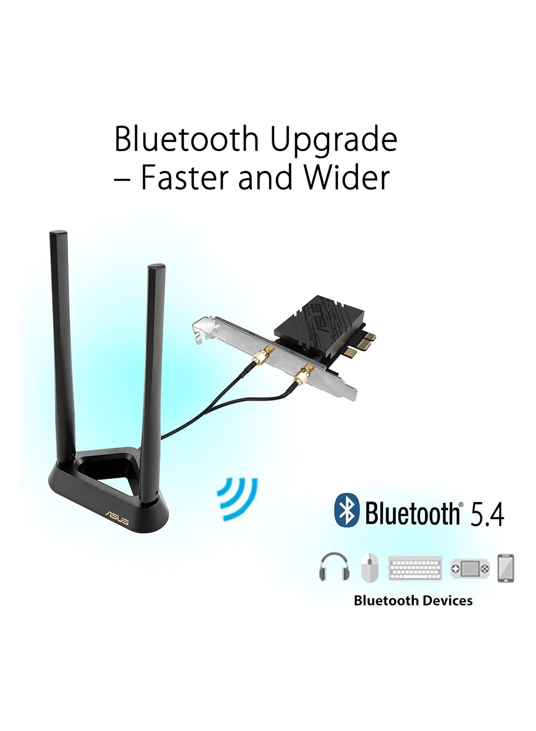 PCE-BE92BT BE9400 - Tri-Band (2.4 GHz, 5 GHz, 6 GHz) PCI-Express x 1 slot Wireless