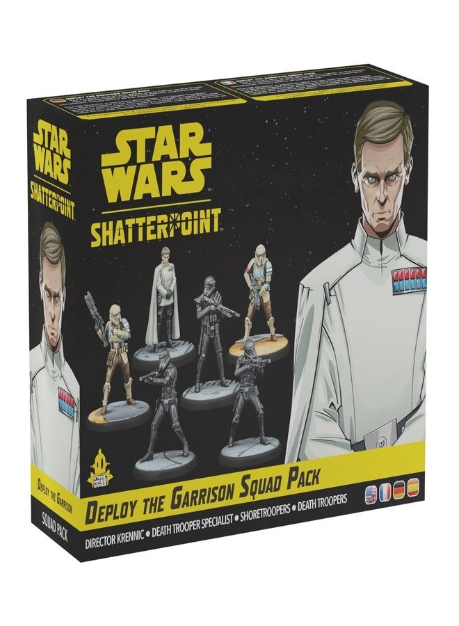 Atomic Mass Games Star Wars Shatterpoint Deploy The Garrison Squad Pack - Tabletop Miniatures Game