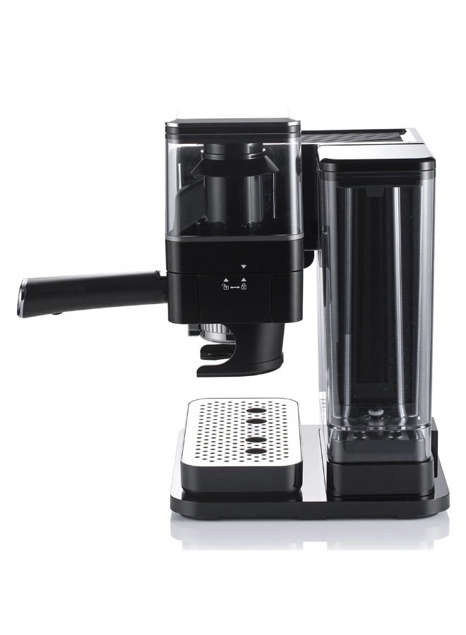 R.0204 - Built-in Grinder & Milk Frother Twin Brewing Cycle