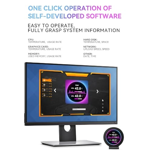 AIO Display Screen - 2.1 Inch 480x480 LCD