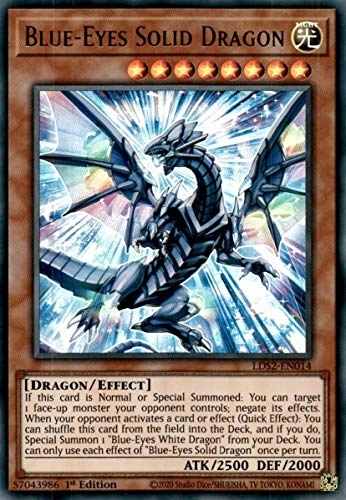 Crystalcommerce Blue-Eyes Solid Dragon
