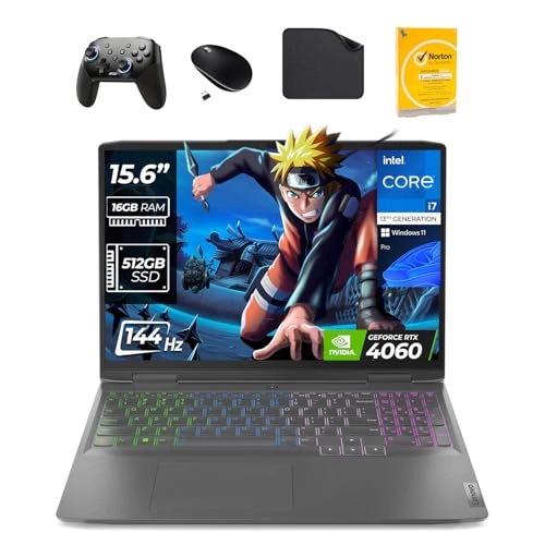 Lenovo LOQ LOQ Gaming Laptop 16IRH8 - 15.6'' Core i7-13620H 16GB DDR5 512GB SSD Bundle