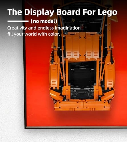 Wall Bulletin Board for Lego Technic Porsche 911 GT3 RS (42056) - 75 x 45 cm