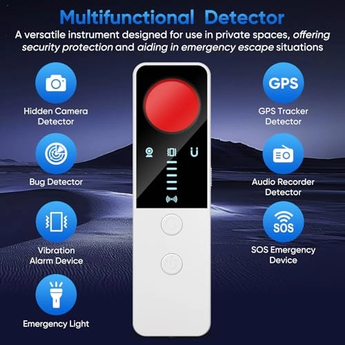 Hidden Camera Detector - 2025 5 Levels Sensitivity