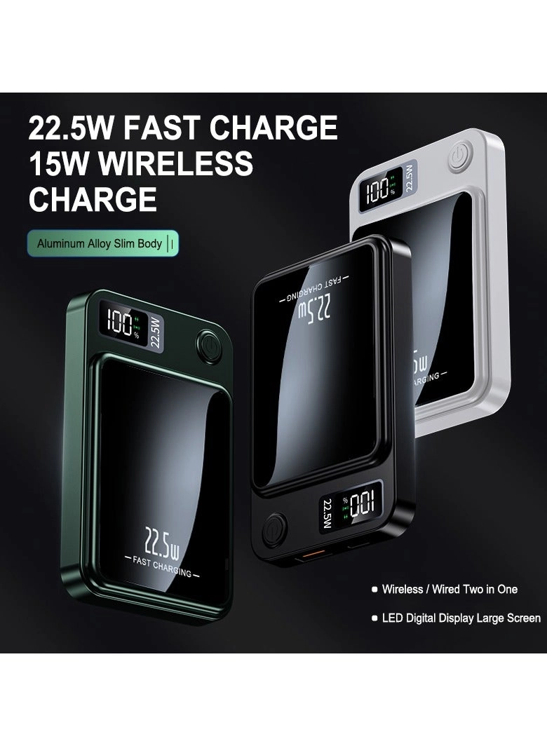 Magnetic Wireless Power Bank - 10000mAh 22.5W